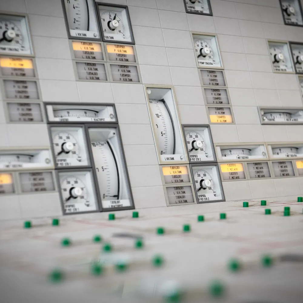 Kerncentrale installatie